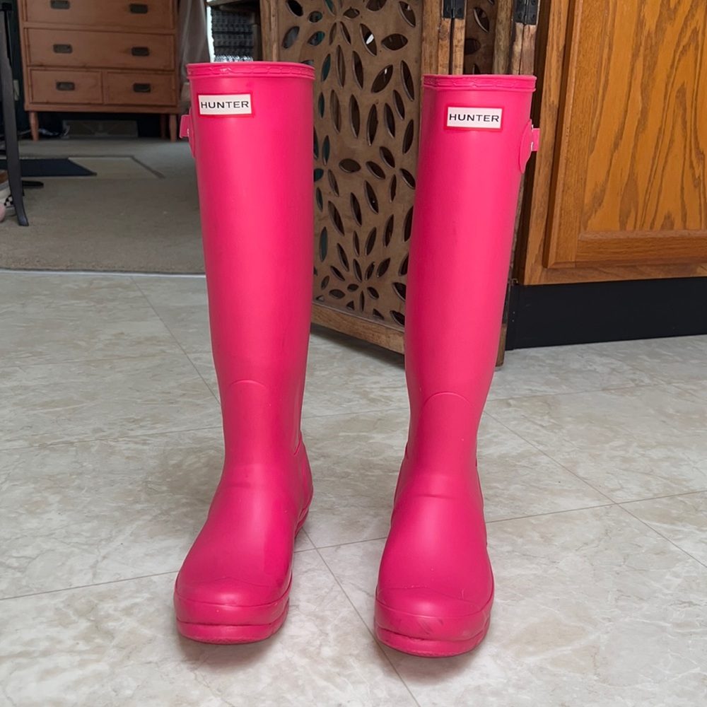 Hunter Womens Tall Rainboots - Size 8